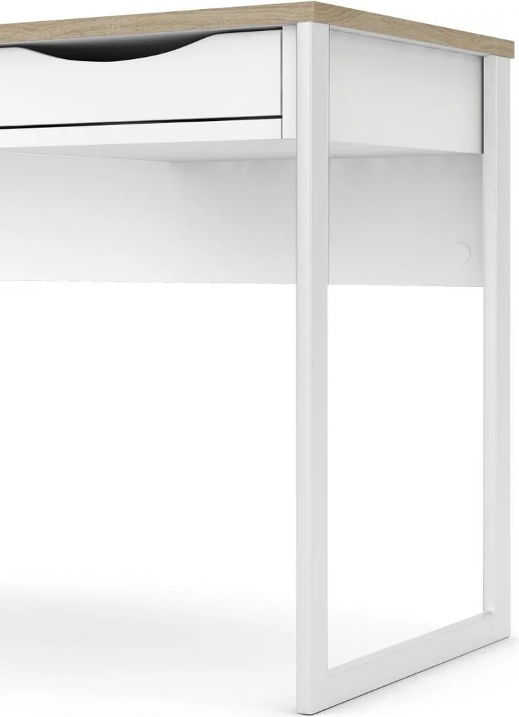 Písací stôl Felixa 513 110 cm hickory Jackson/biely