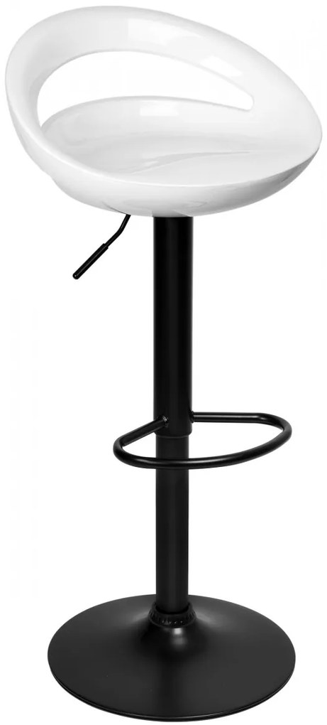 Barová stolička Cork biela