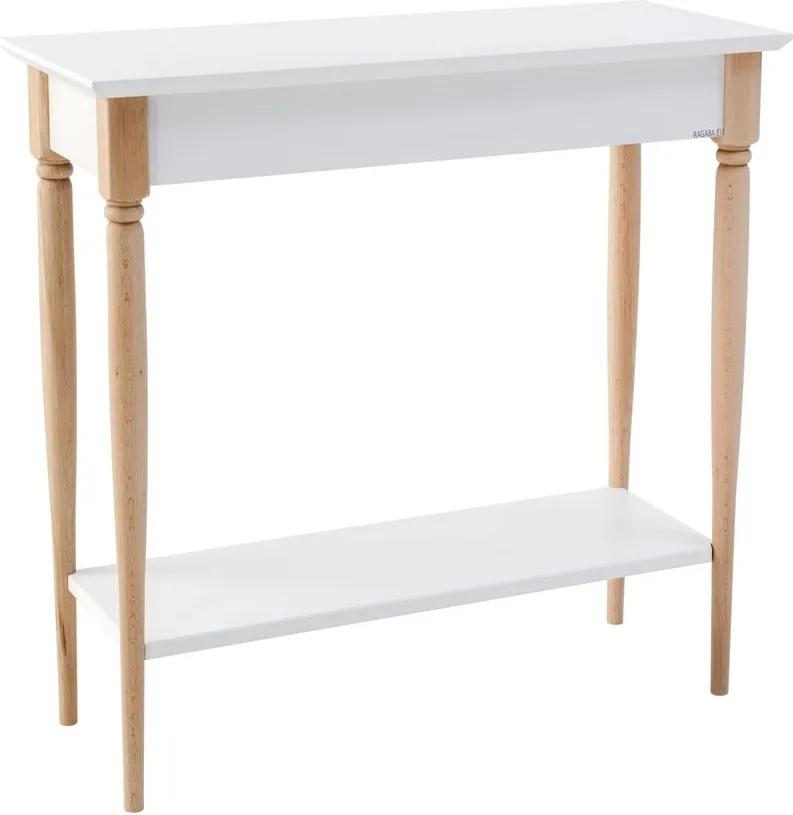 Biely konzolový stolík Ragaba Mamo, šírka 65 cm
