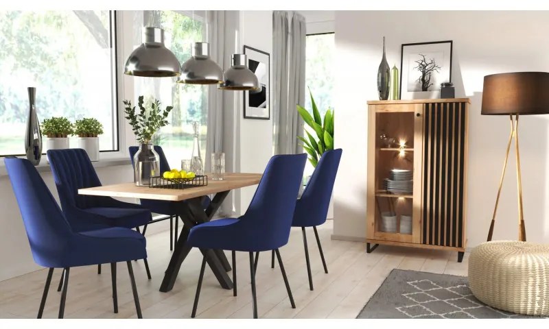 Jedálenský stôl Moderno 120/160 cm dub Artisan