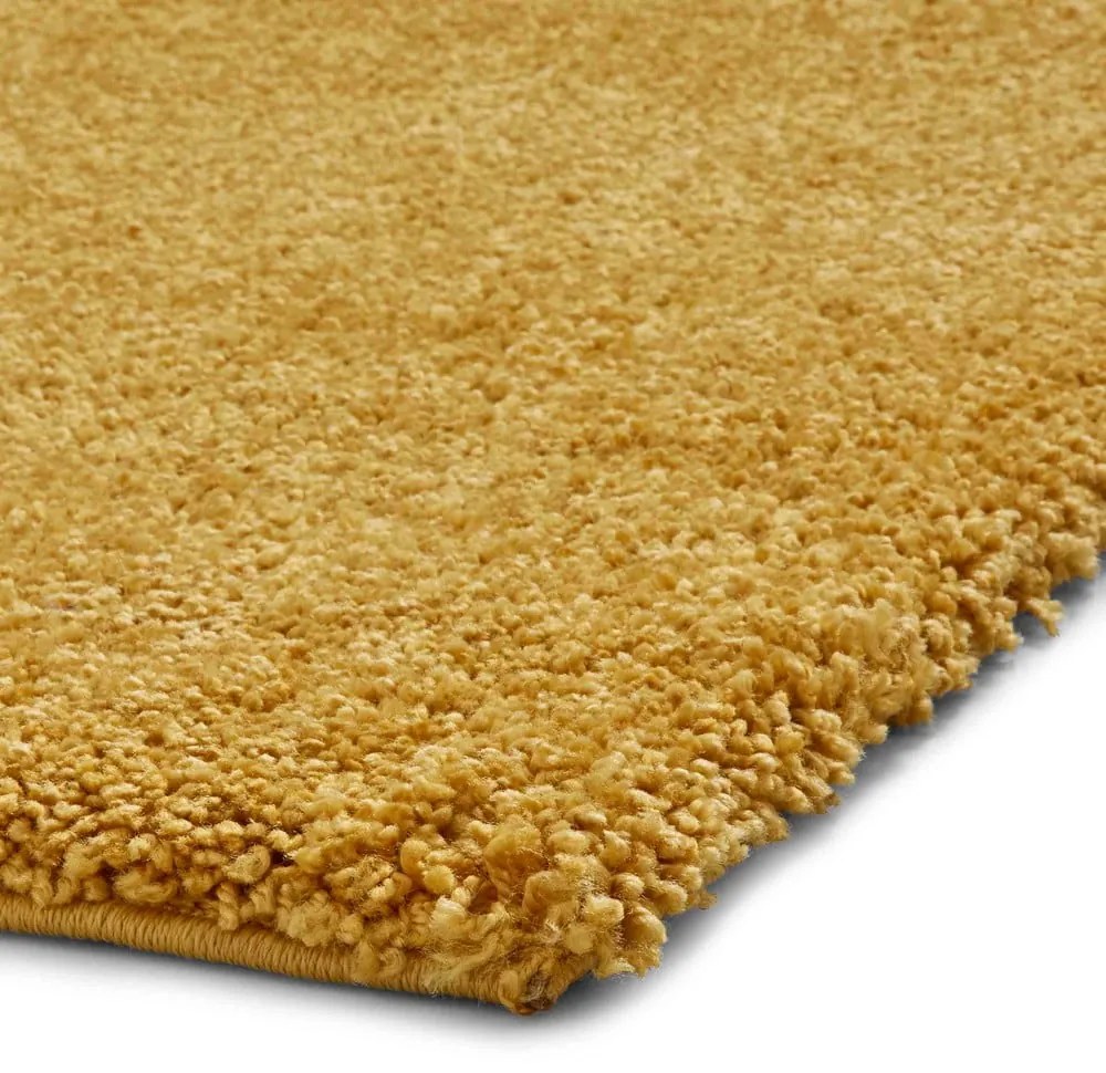 Horčicovožltý koberec Think Rugs Sierra, 200 x 290 cm
