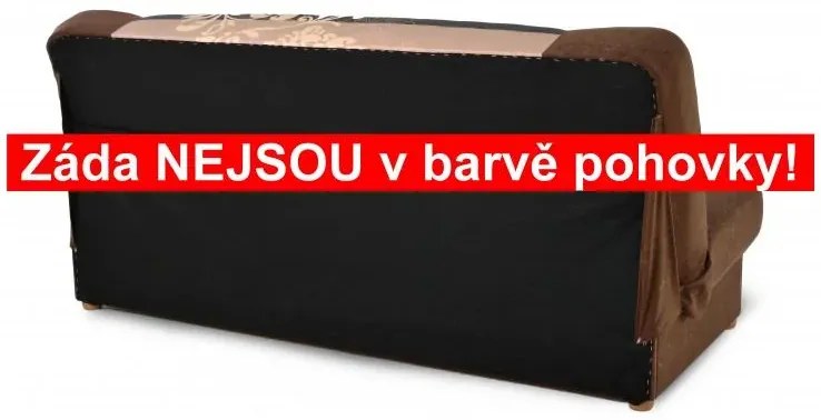 Pohovka Swarz, hnedá (Izolda Káva)