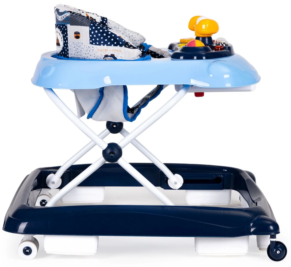 WELLHOX Detské chodítko so zvukovým multimediálnym panelom