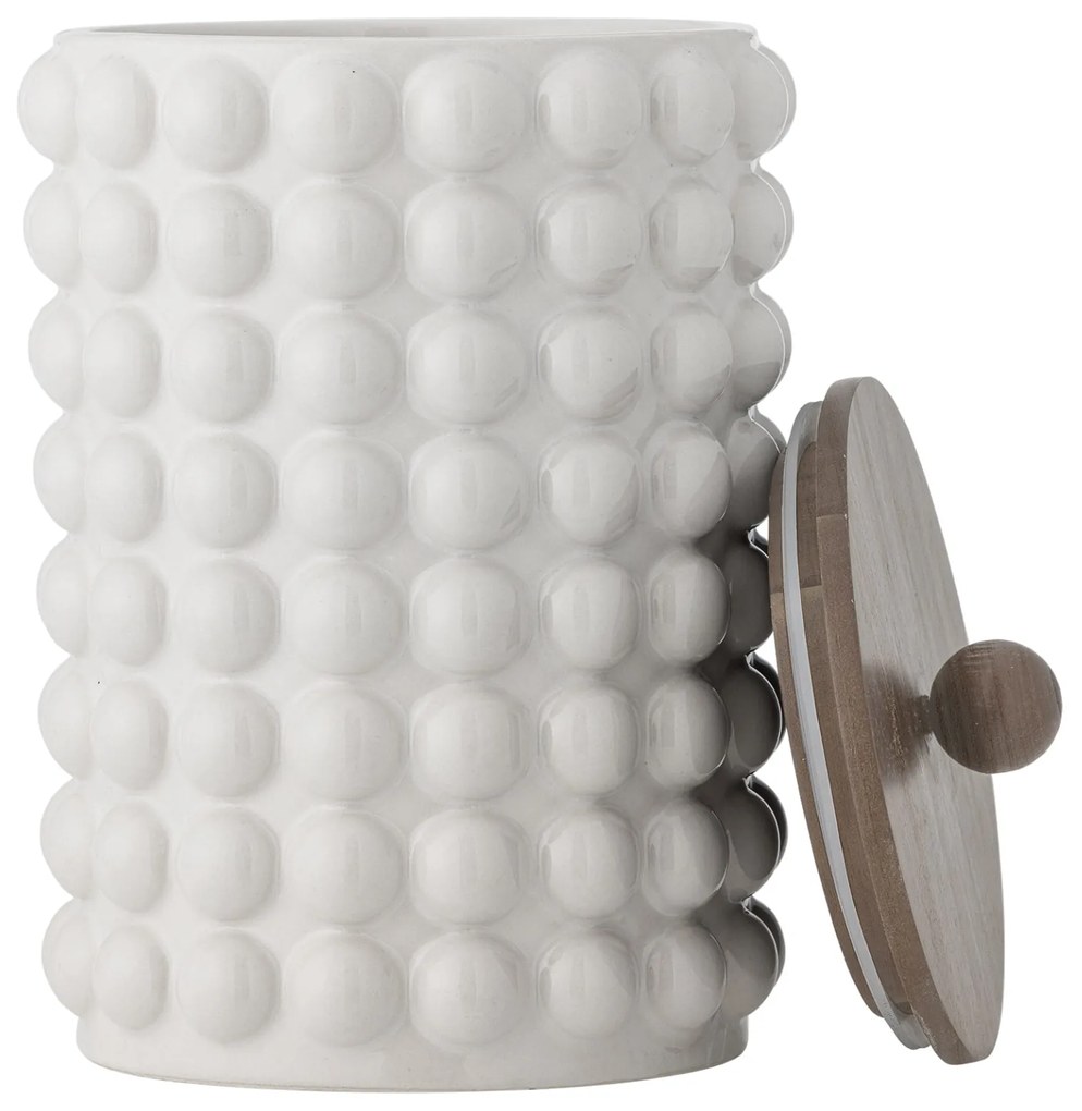 Bloomingville Keramická dóza Madge White 2550 ml