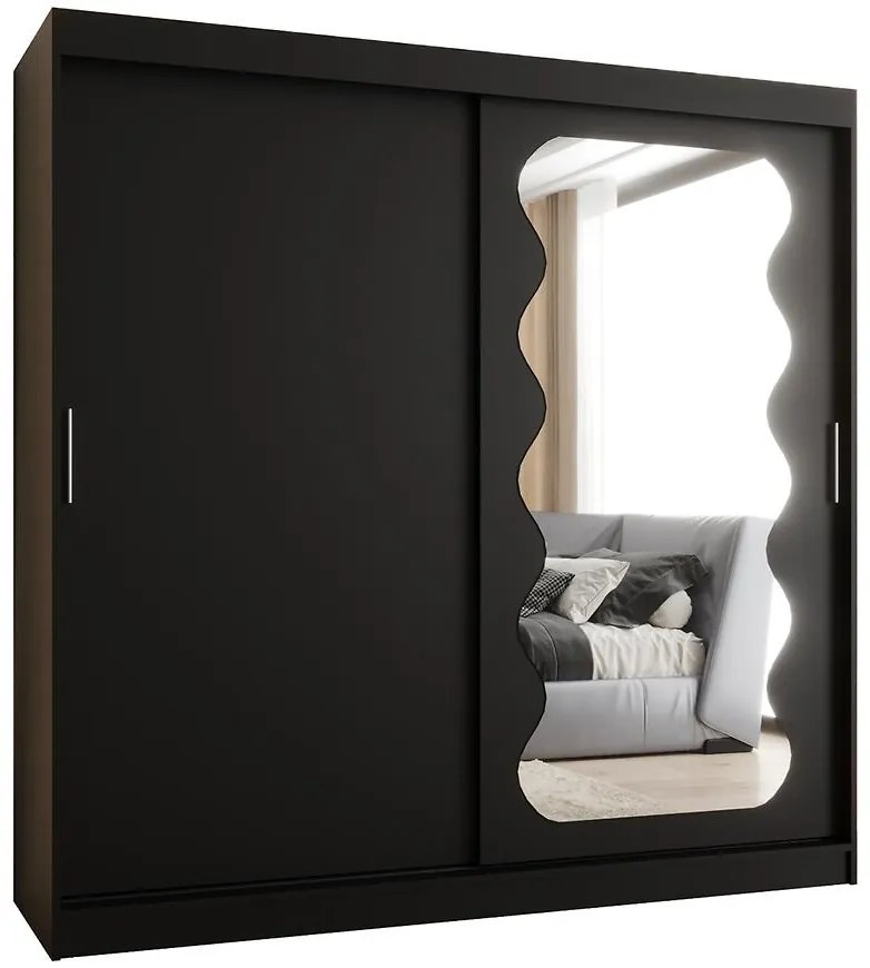 Skriňa Spoti 200 čierna