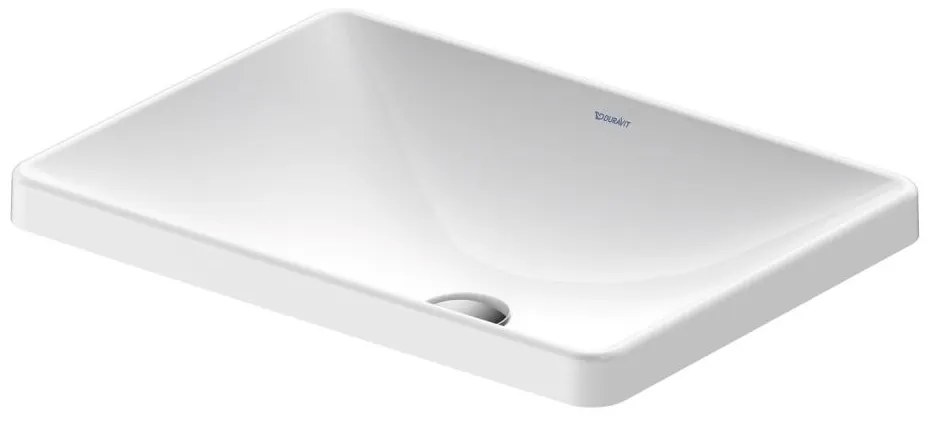 Duravit 358600079 - Zapustené umývadlo D-NEO 60x44 cm keramika/lesklá biela