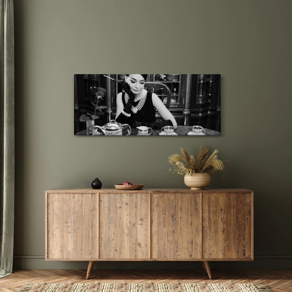 Obraz ženy (120x50 cm)