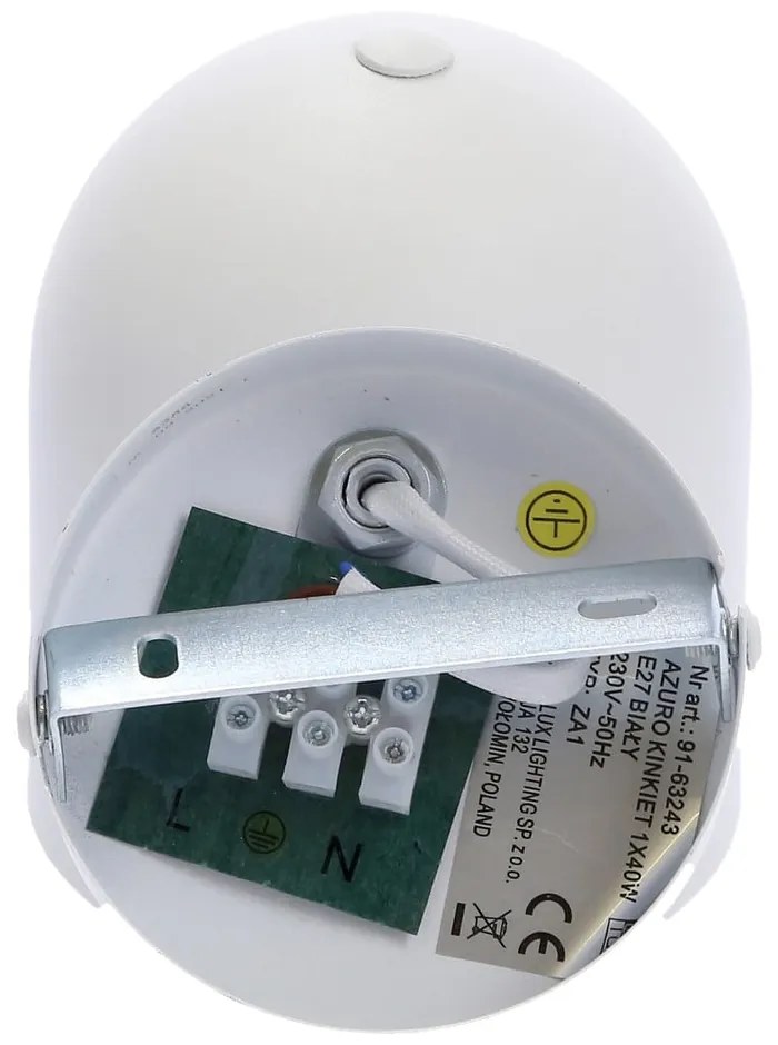 Biele nástenné svietidlo Azuro – Candellux Lighting