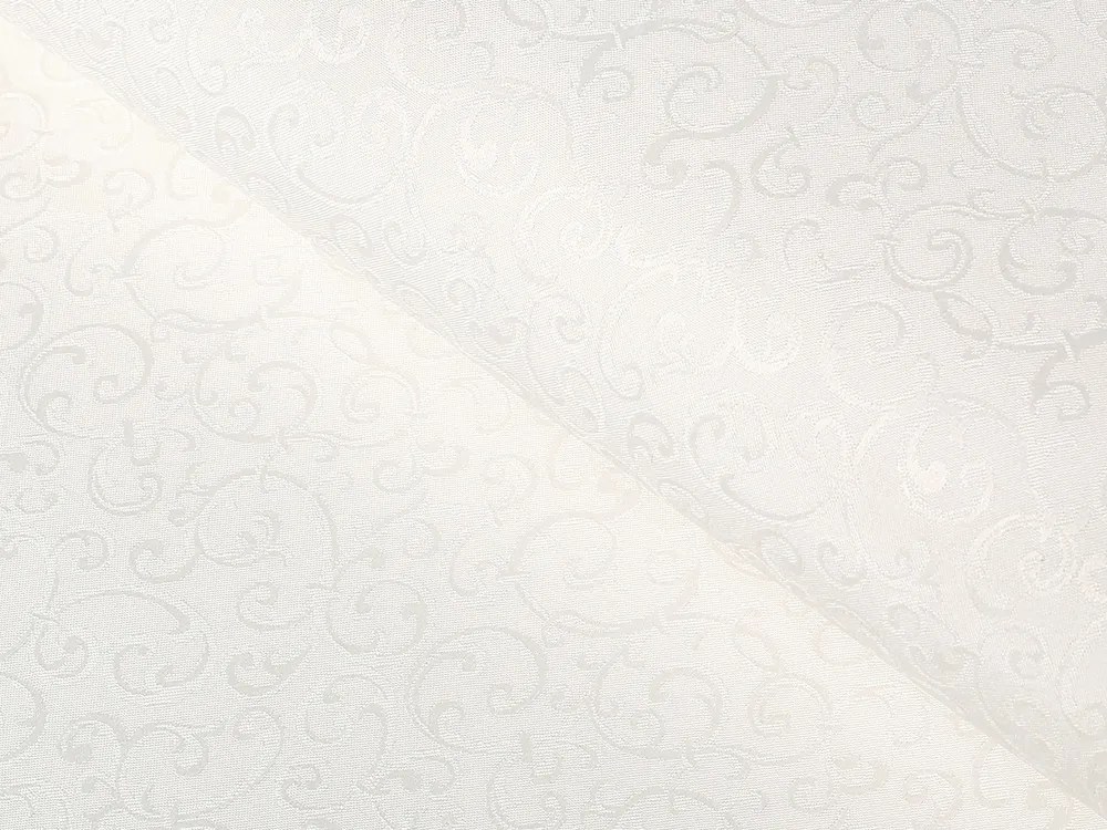 Biante Dekoračná obliečka na vankúš TF-010 Ornamenty - smotanová 50 x 70 cm