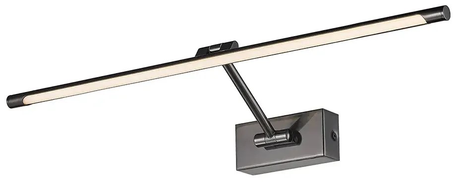 LED nástenné svietidlo Davinci 70 čierna