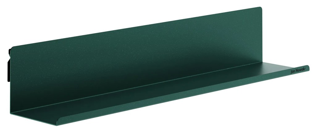 Polica závesná kovová fľaškovo zelená, 700 mm: JOANNE Modern