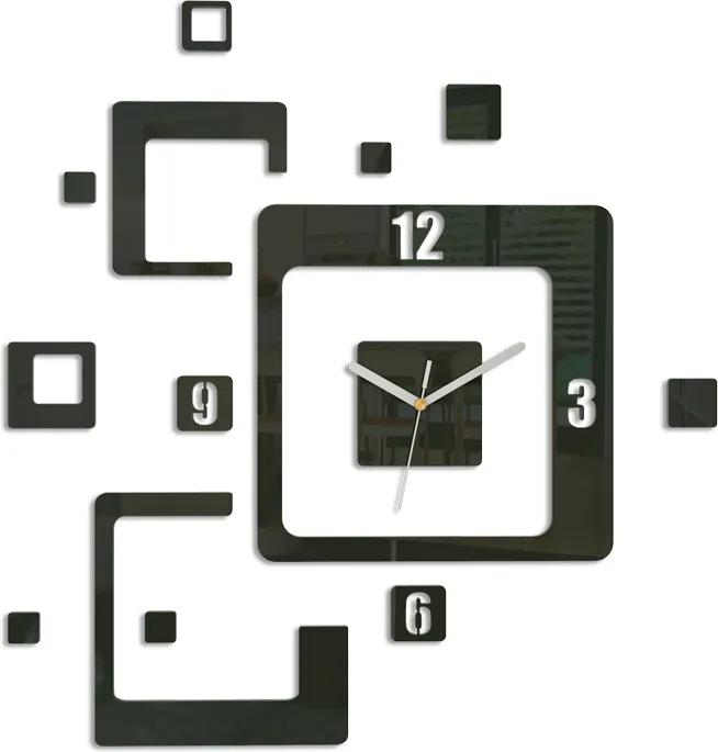 Moderné nástenné hodiny  TRIO  NH013