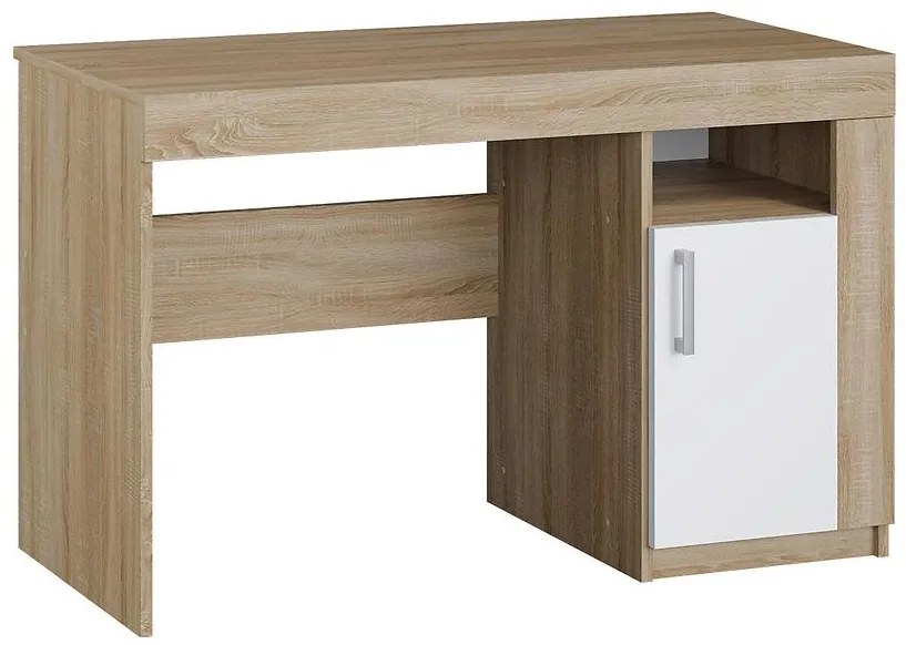 Písací stôl Livia Biely+D.Sonoma