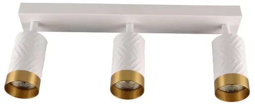 Bodové svietidlo ARRAS 3xGU10/10W/230V biela