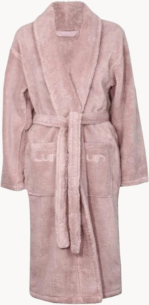 Bavlnený unisex župan's golierom Basic