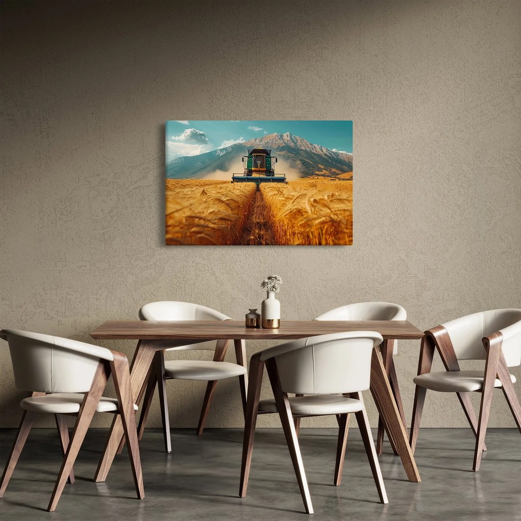 Obraz - Poľnohospodár (90x60 cm)
