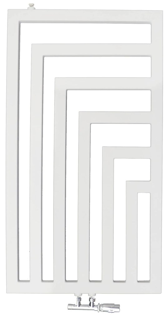 Regnis Kreon, vykurovacie teleso 550x1000 mm, 548W, biela matná, KR100/55/WHITE