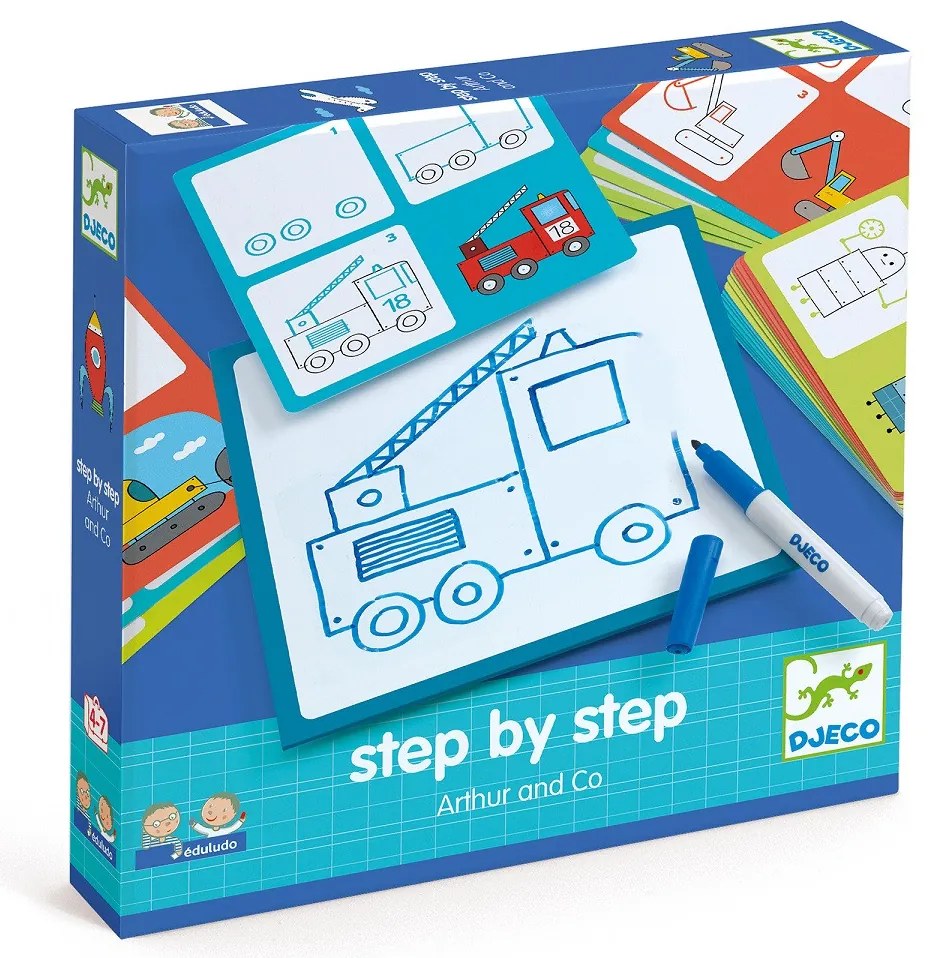 Eduludo – Maľovanie krok za krokom – Artur a spol.
