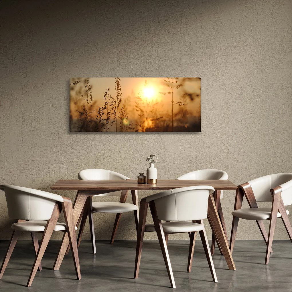 Obraz východu slnka (120x50 cm)