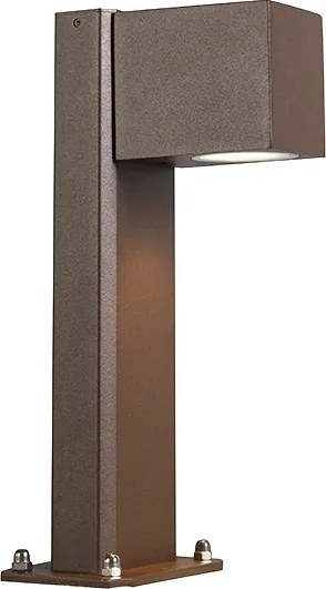 Inteligentná vonkajšia stojaca lampa hrdzavo hnedá 30 cm IP44 vrátane WiFi GU10 - Baleno