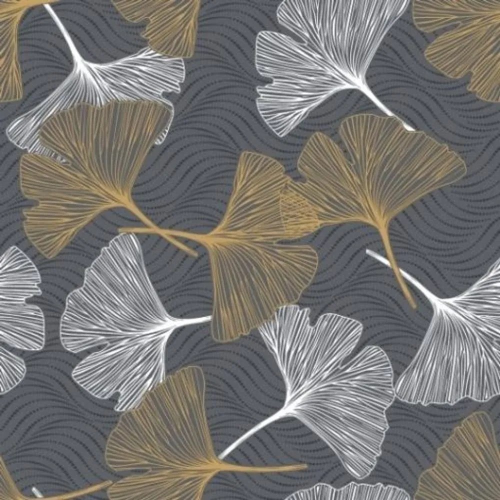 Gipetex Natural Dream Talianská obliečka 100% bavlna Gingko Giallo - 140x220 / 70x90 cm