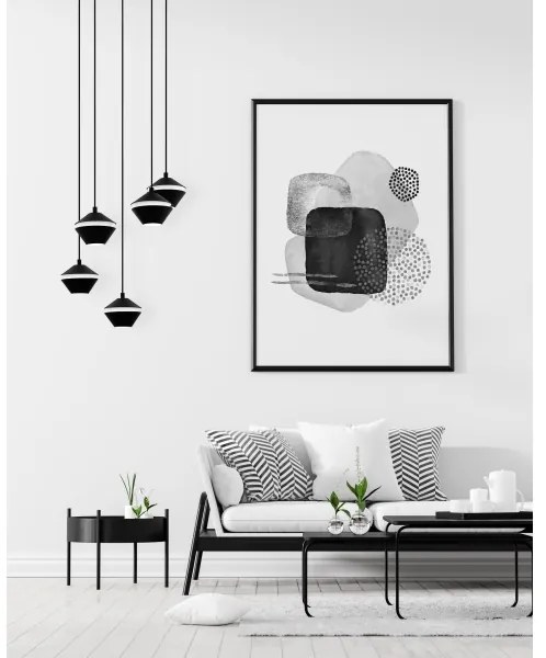 Eglo 98683 - LED závesný luster na lanku PERPIGO 5xGU10/5W/230V