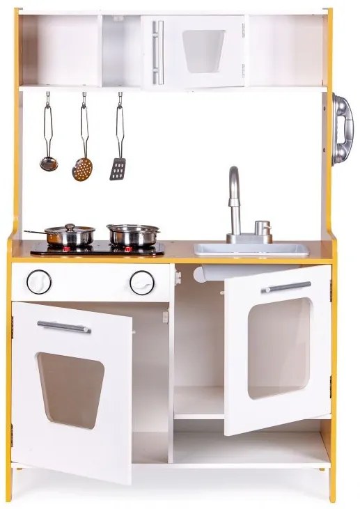 Drevená detská kuchynka so svetlom a zvukom