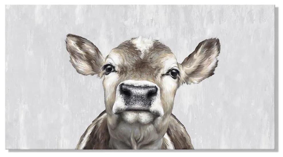 Obraz na plátne 1080x30x580 Krava z Jersey