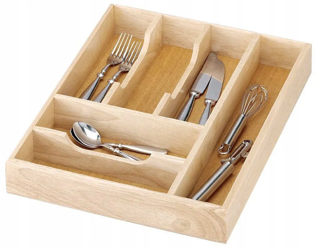 Zeller Present Drevený príborník z masívu, organizér do zásuvky MASIVE - 34 x 43