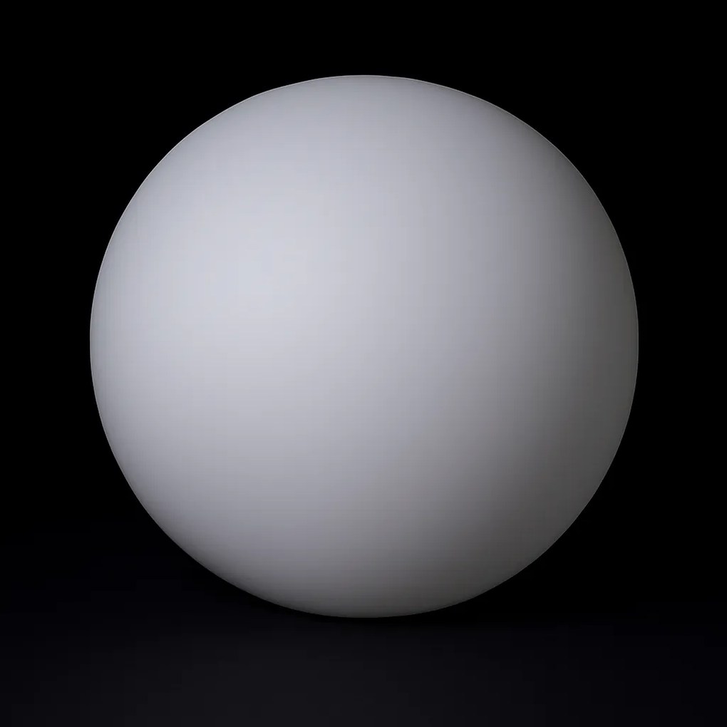 Svietiaca LED guľa 50 cm – 18 RGB + 12 biele