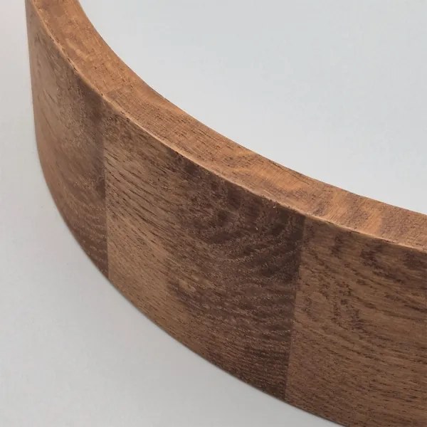 Brilagi - LED RGBW stmievateľné stropné svietidlo CARVALHO 2xE27/15W/230V Wi-Fi dub pr. 37,5