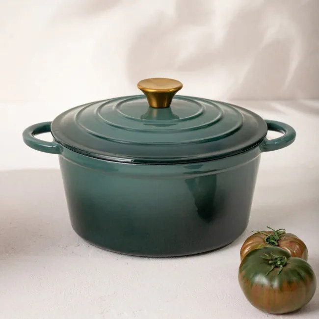 Liatinový hrniec ANDREAS zelený 777585