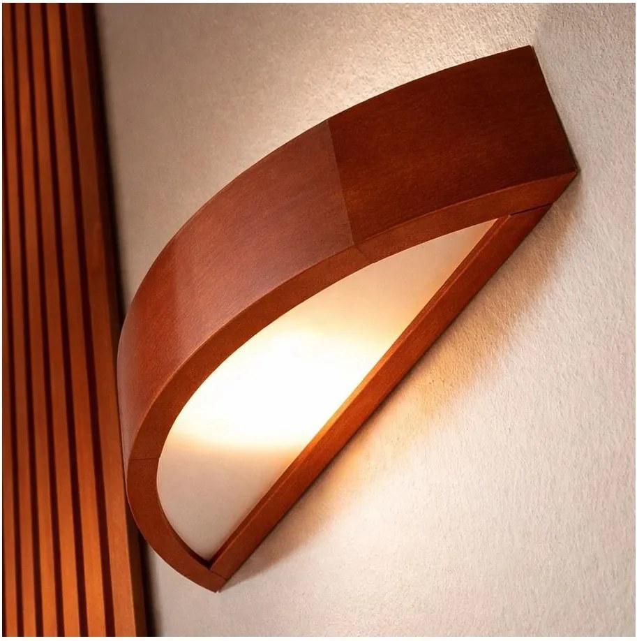 Nástenné svietidlo NATURAL 1xE27/60W/230V borovica/hnedá