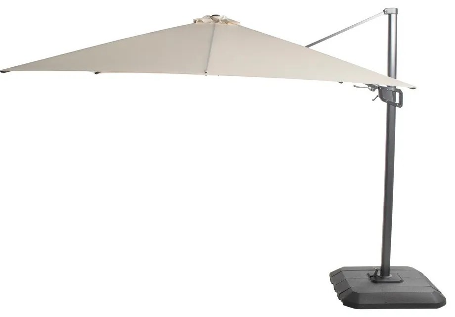 Béžový slnečník 300x300 cm Shadowflex Deluxe – Hartman