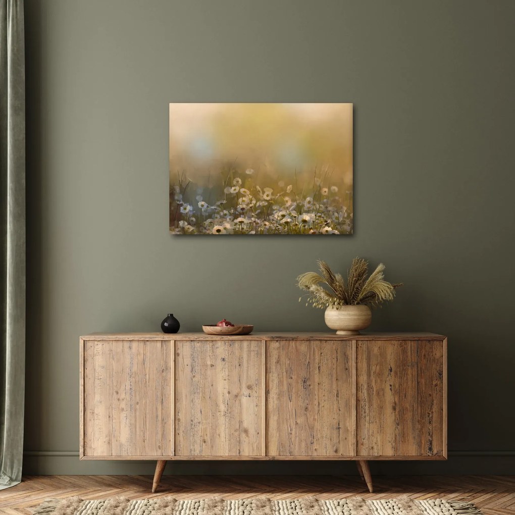 Obraz - Olejomaľba sedmokrások (70x50 cm)