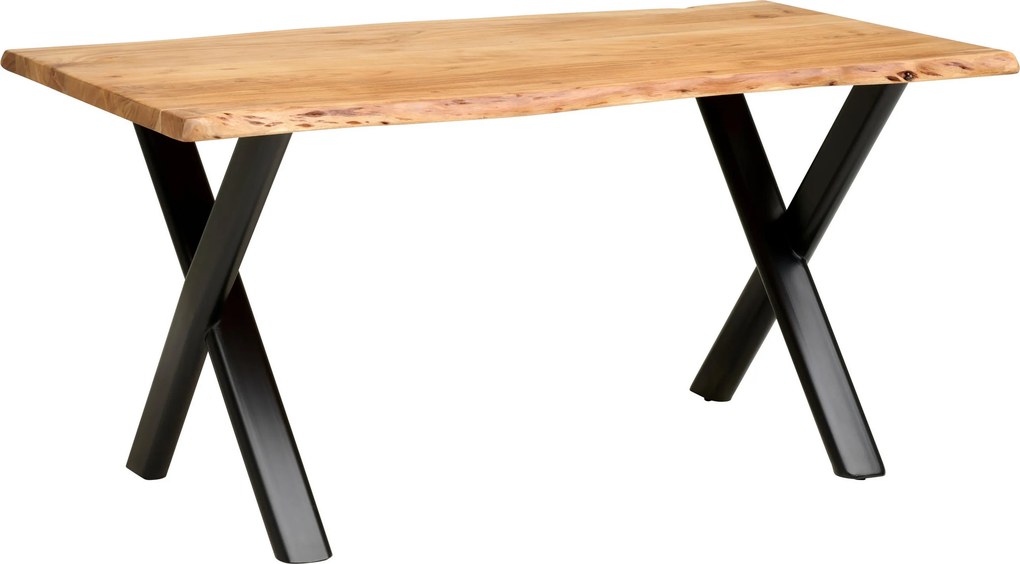 XXXLutz JEDÁLENSKÝ STÔL, akácia, prírodná farba, 160/90/76 cm P & B - Online Only jedálne - 002641004202
