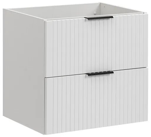 Závěsná skříňka Casad Nature s deskou 60 cm bílá/dub wotan