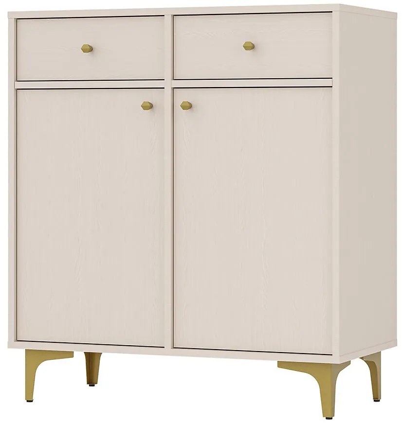 Komoda Tokyo 1  2F 2S pieskovo béžová 826