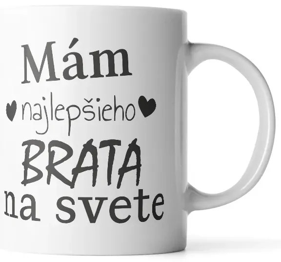 Sablio Hrnek Já mám nejlepšího bráchu na světě - 890 ml - XXL