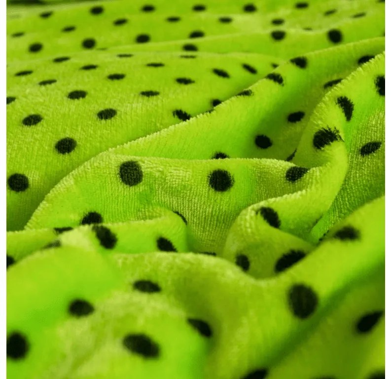 Obliečky mikroplyš COLAM zelené Rozmer obliečky: 70 x 90 cm | 140 x 200 cm