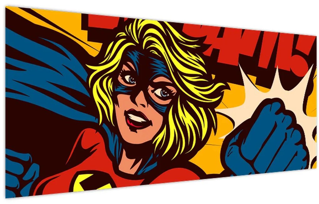 Obraz - Komix (120x50 cm)