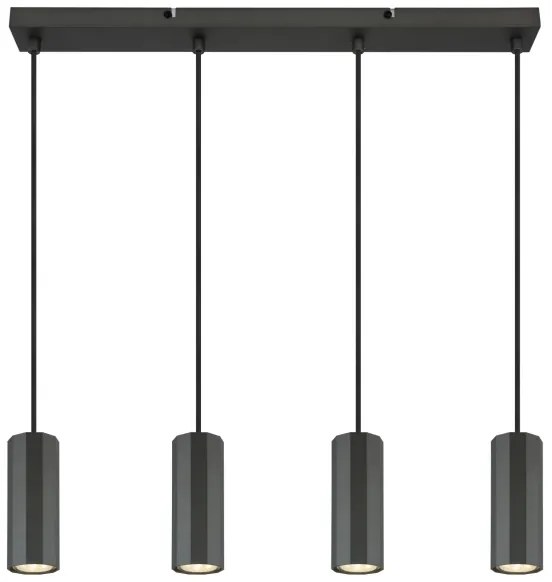 Globo 57918-4H - Luster na lanku JAMES 4xGU10/25W/230V