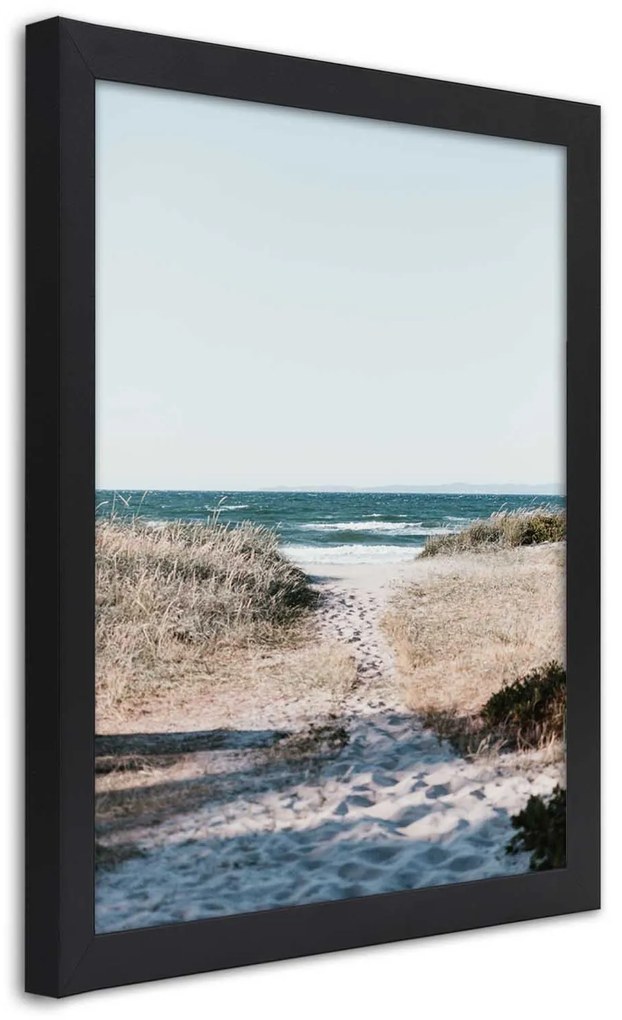 Gario Plagát Ideme na pláž Farba rámu: Bez rámu, Rozmery: 60 x 90 cm