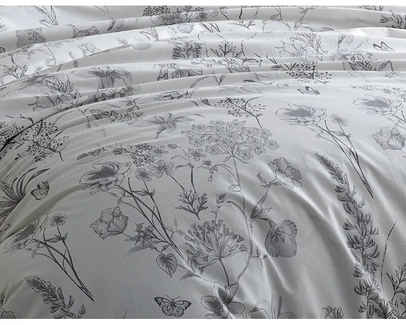 BedTex Bavlnené povlečení Myra bílá, 220 x 200 cm,2 ks 70 x 90 cm + 2 ks 50 x 70 cm
