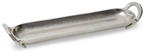 Dekoračný podnos SARA 01 strieborný