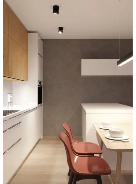 LED2 - LED Bodové svietidlo KLIP ON LED/11W/230V čierna