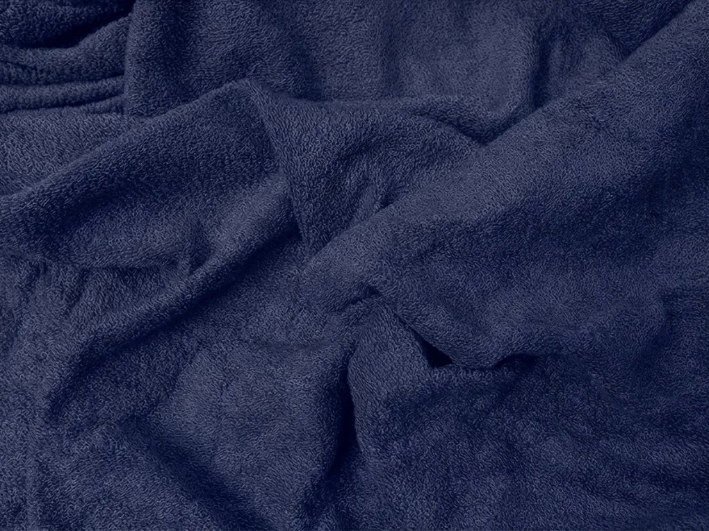 Froté plachta EXCLUSIVE námornícka modrá 90 x 200 cm