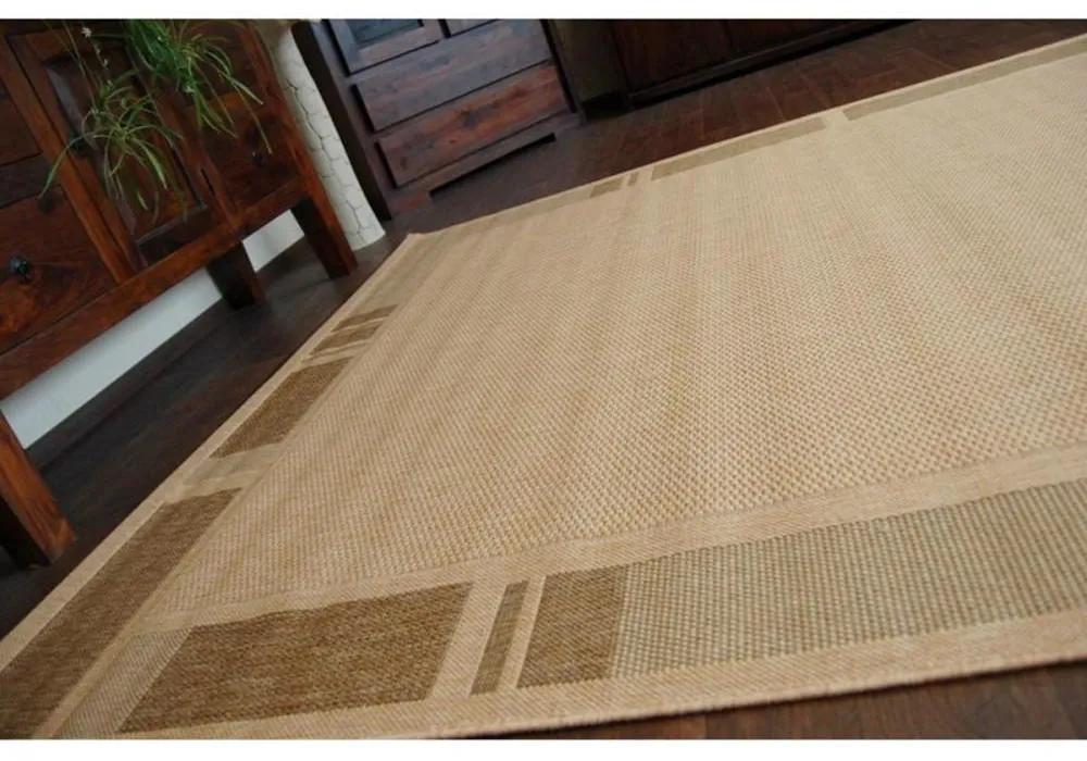 Kusový koberec Uga hnedobéžový 60x110cm