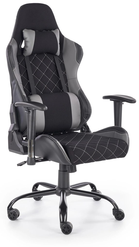 Ergonomické kancelárske kreslo Hema1805, čierno / sivé