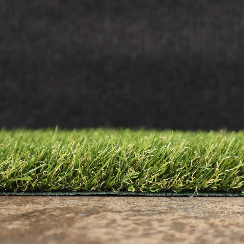 Umelá tráva Botanic kruh, 320x320 (priemer) kruh, zelená, exteriér, Europe Grass